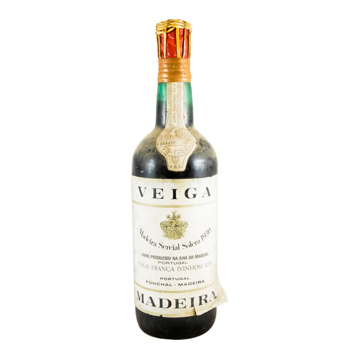 Veiga França Solera 1930 Sercial (Straw-Wrapped Neck) Madeira Wine 750ml