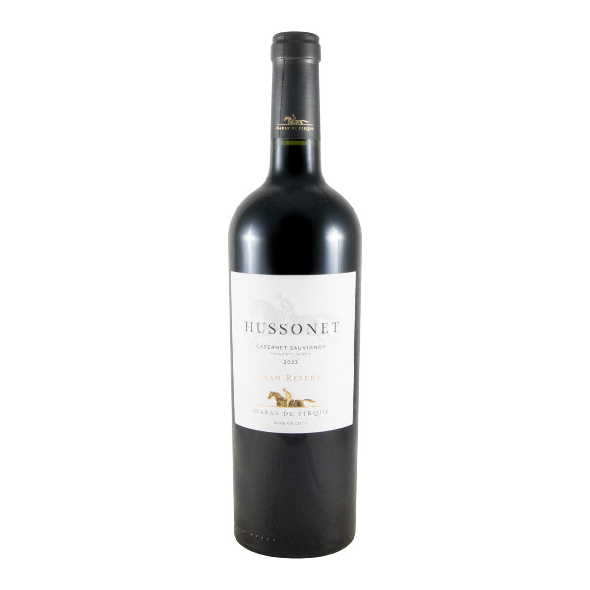 Viña Haras de Pirque Hussonet Cabernet Sauvignon Gran Reserva Valle del Maipo Organic Red Wine Valle Central 2023 750ml 14% ABV